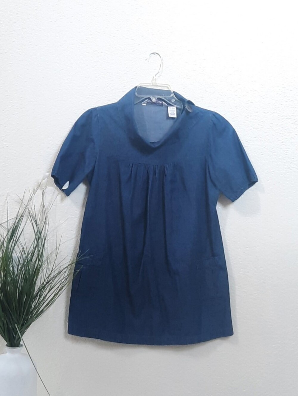 Tunic Blouse Denim Style Top
